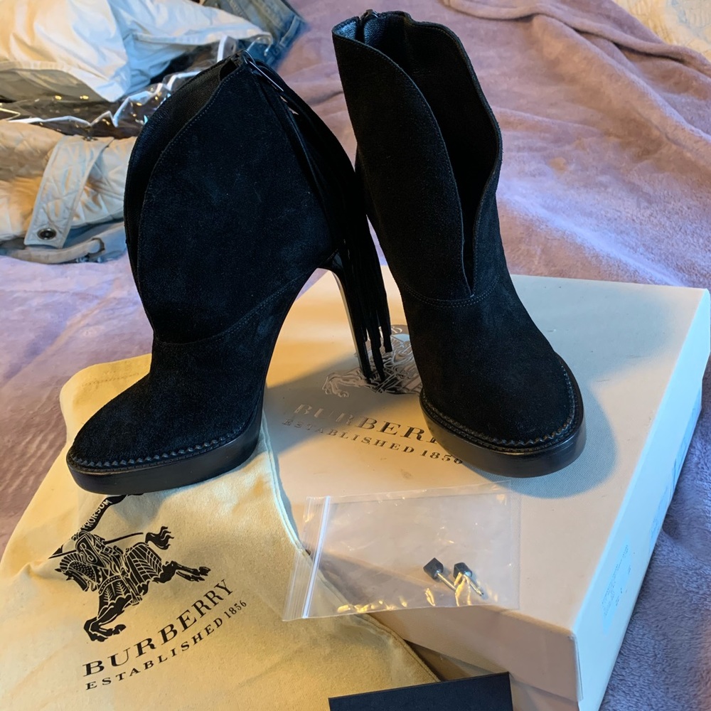 BURBERRY Nadie suede booties size 36 BRAND NEW!!! - Picture 5 of 5